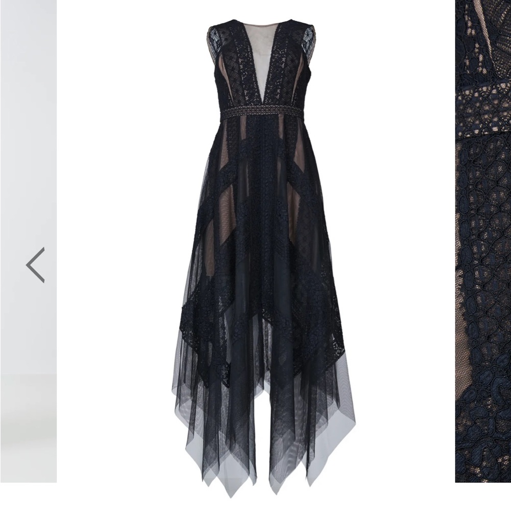 BCBGMAXAZRIA Andi Handkerchief Dress